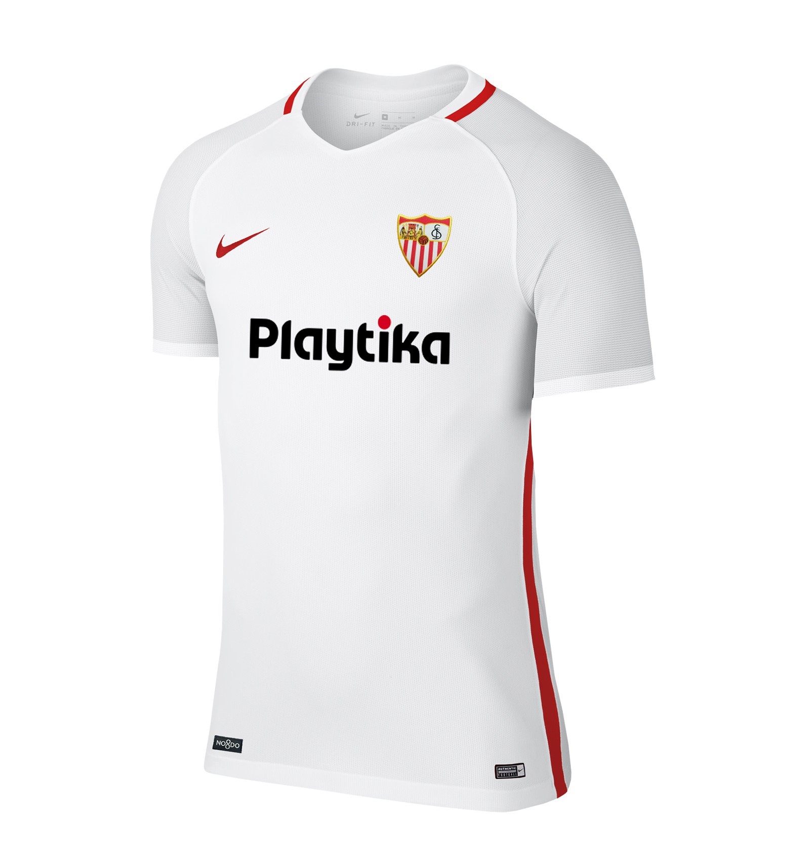 Sevilla Trikot Heim 2018-19 Weiß Fussballtrikots Günstig